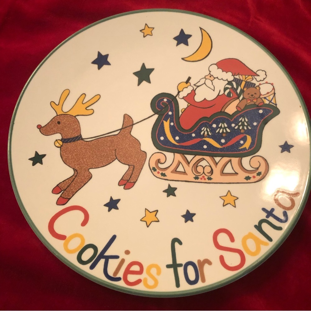 Cookies for Santa Plate by Mikasa